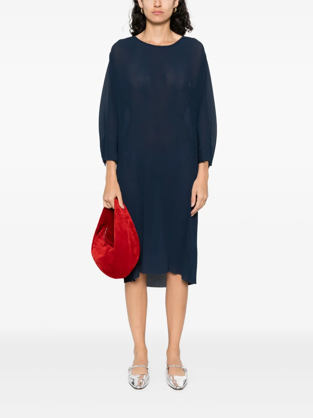 Henrik Vibskov cady midi dress - Blauw
