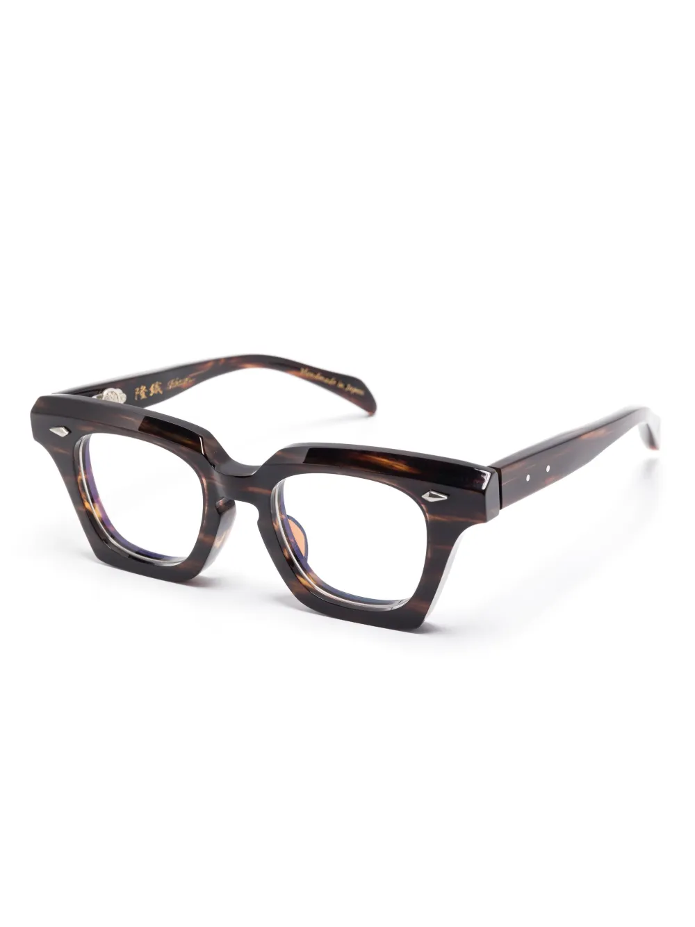 Takaori square-frame glasses | Men | Image 2
