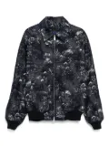 Off-White graphic-print jacket - Blue