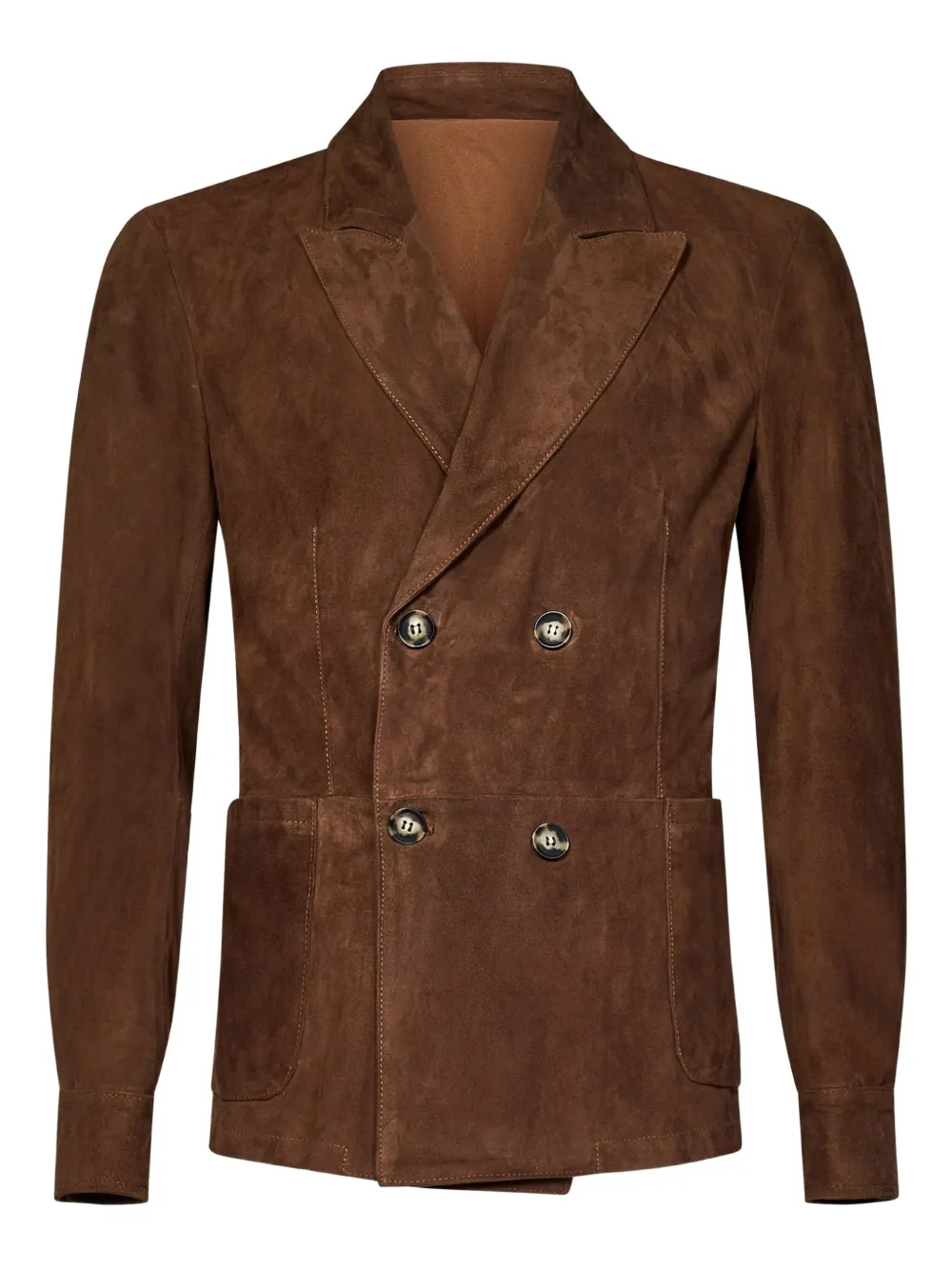 FRANZESE COLLECTION suede blazer | Brown | Image 1