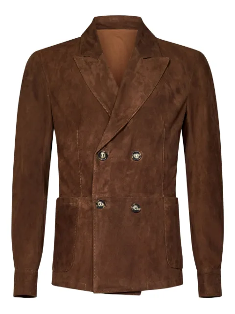 FRANZESE COLLECTION suede blazer 