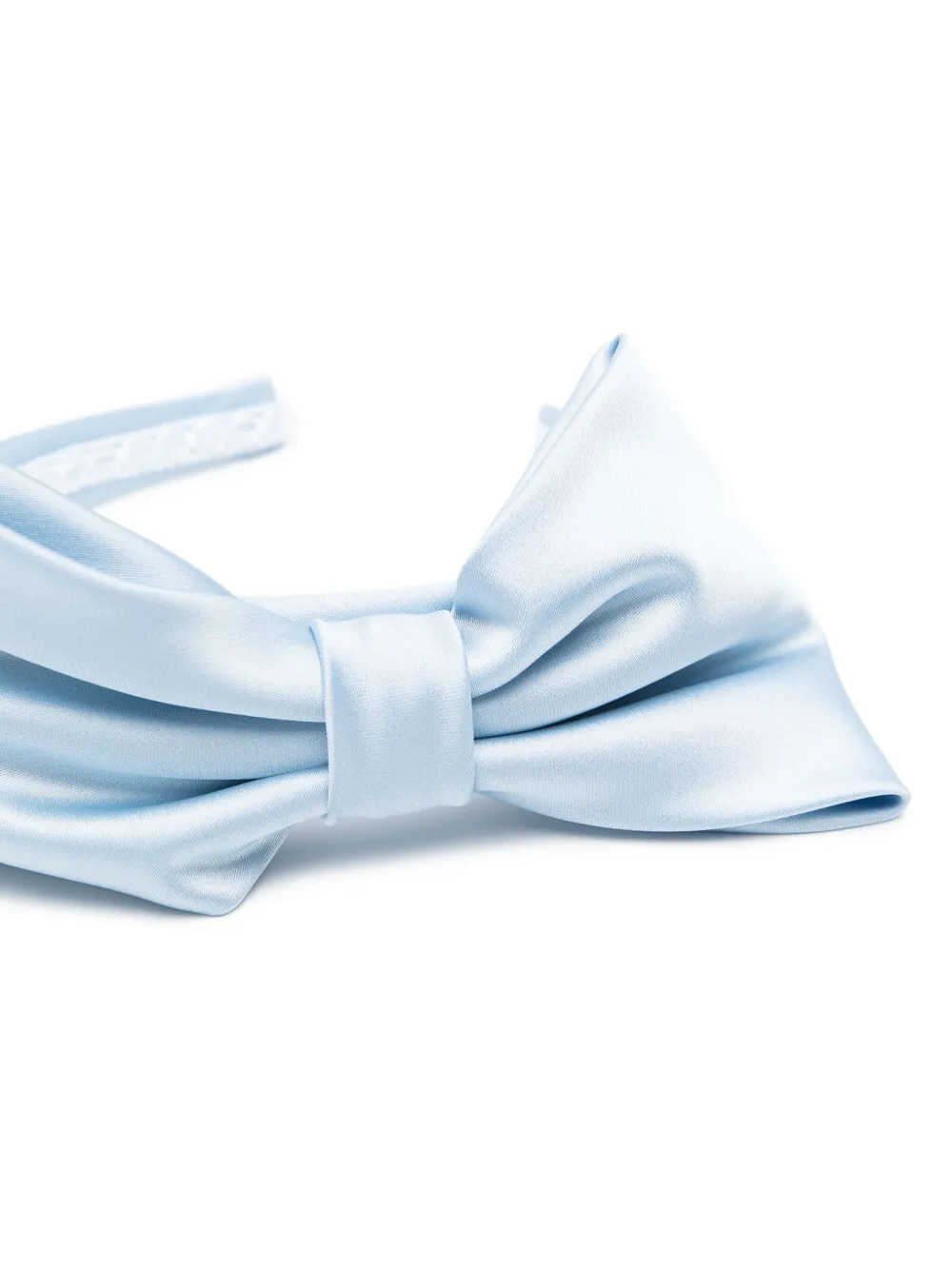 Colorichiari Haarband met strikdetail Blauw