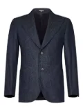 FRANZESE COLLECTION virgin wool blazer - Blue