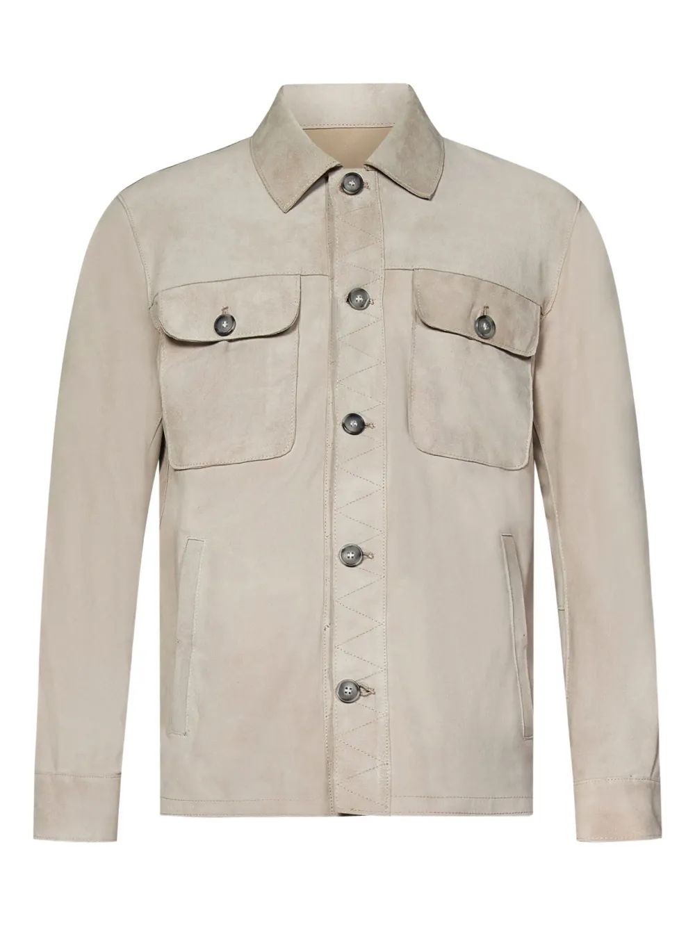 FRANZESE COLLECTION Brad Pitt Hemdjacke | Nude | Image 1