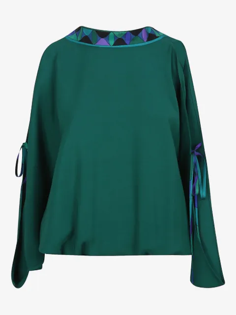PUCCI open-back blouse