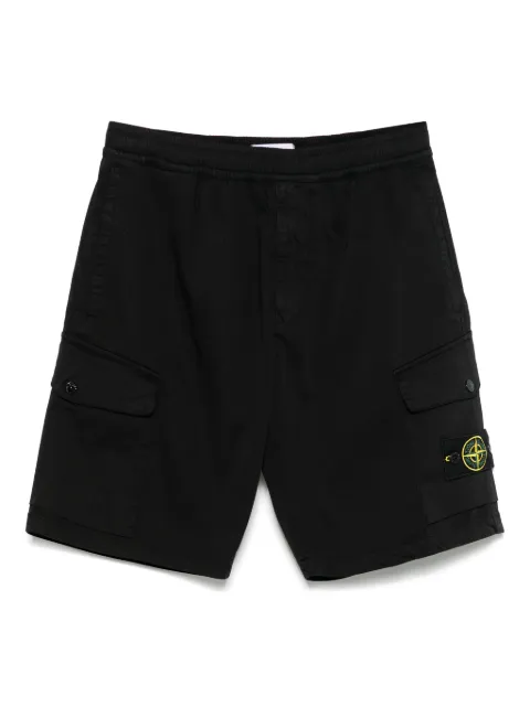 Stone Island Compass-badge cargo shorts