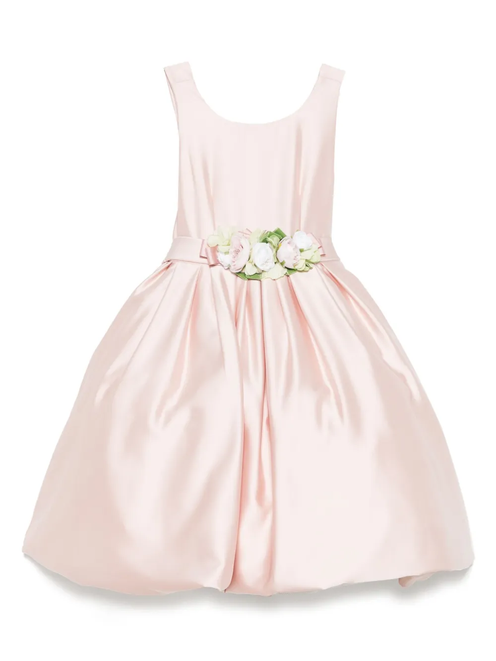 Colorichiari Jurk met bloe patch Roze