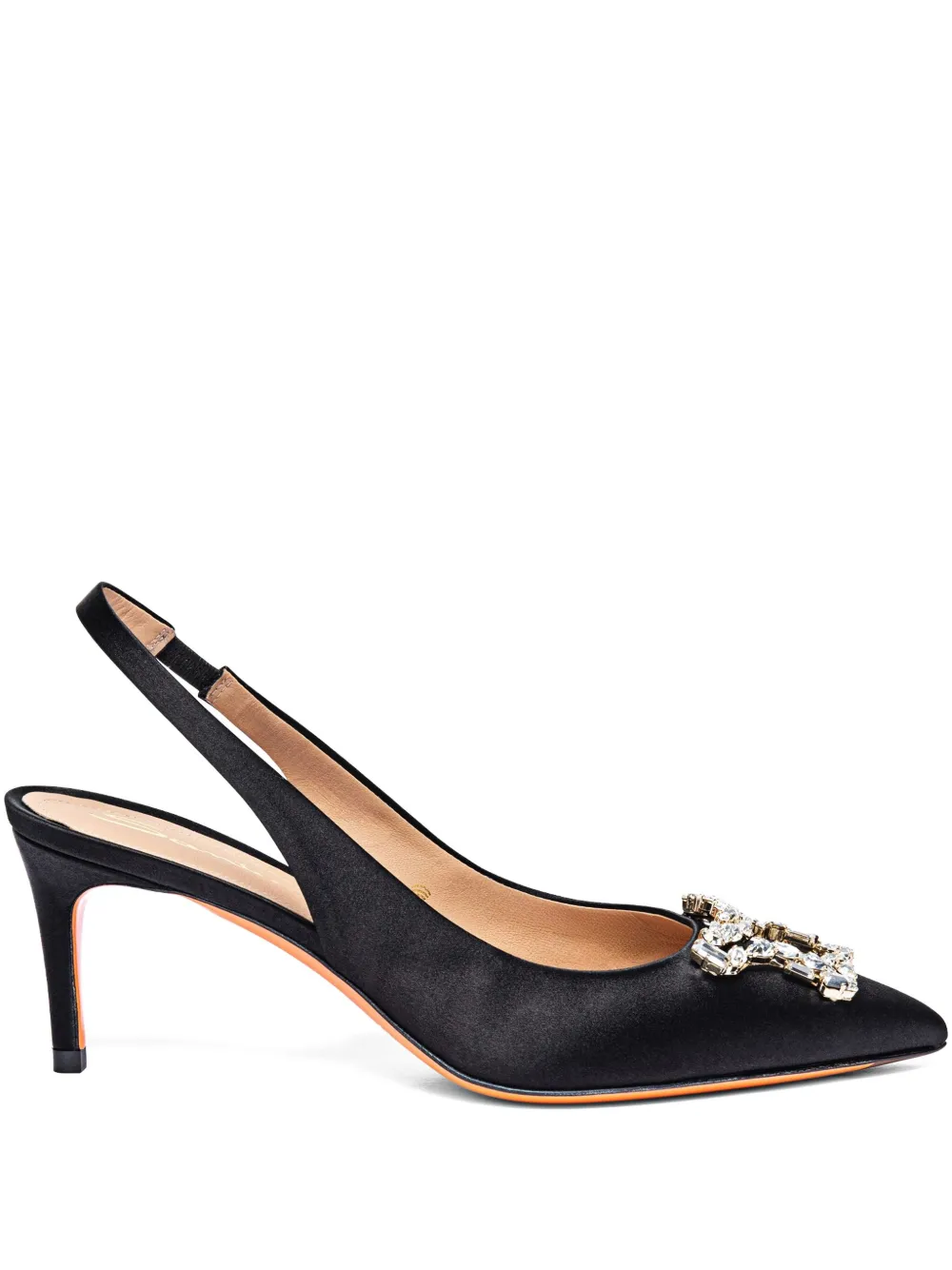 Santoni 65mm Sibille pumps Black