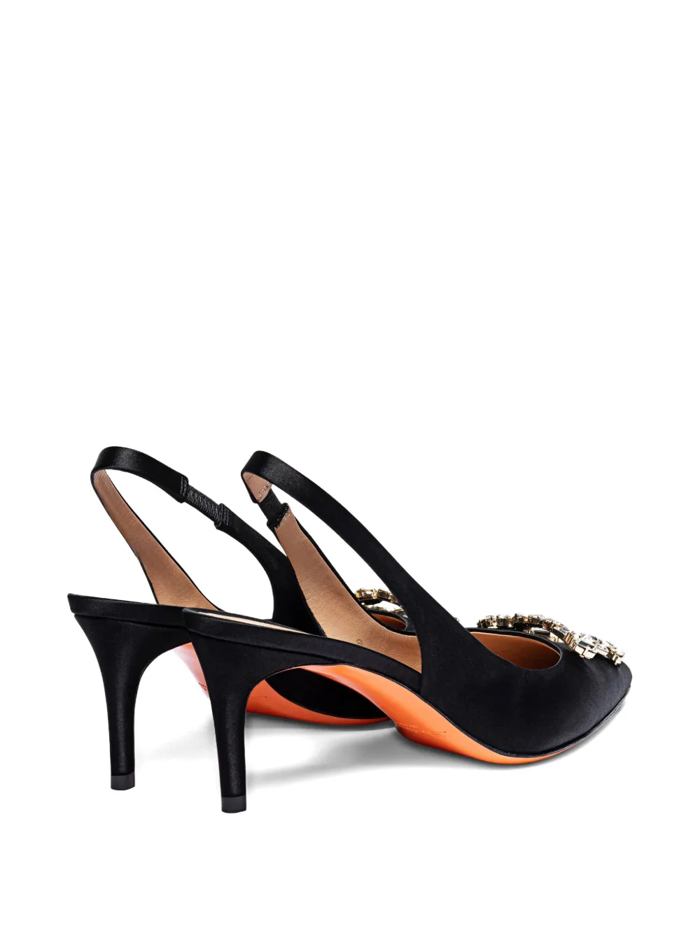 Santoni 65mm Sibille pumps Black
