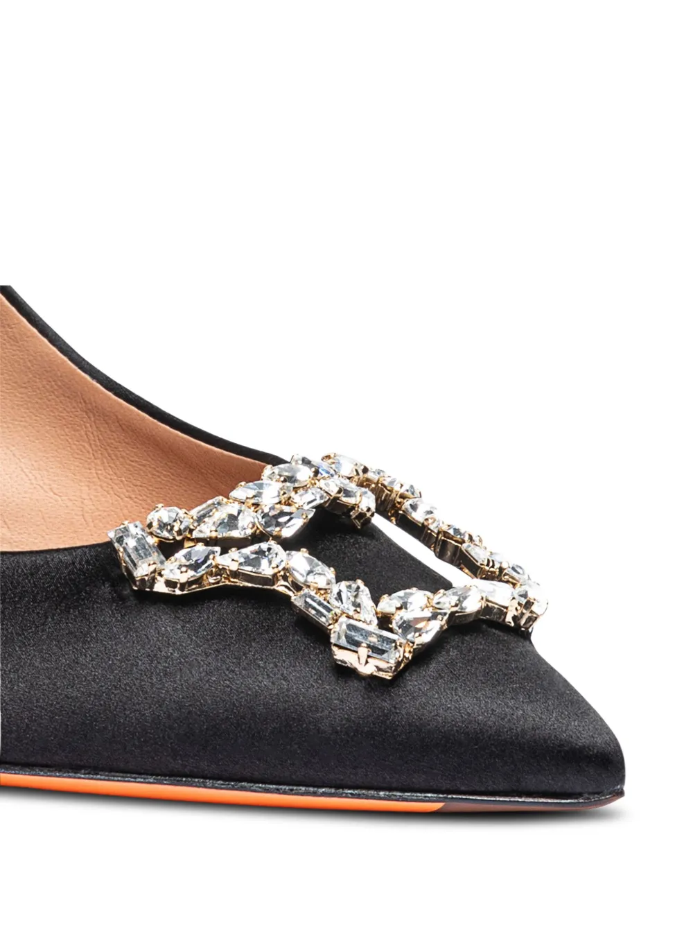 Santoni 65mm Sibille pumps Black