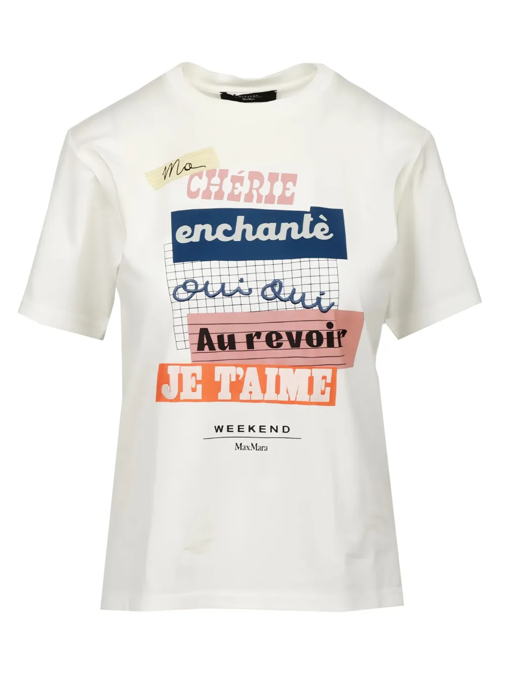 Weekend Max Mara graphic-print T-shirt Wit