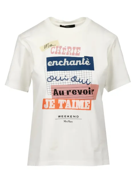 Weekend Max Mara graphic-print T-shirt