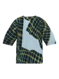 Homme Plissé Issey Miyake Windswept T-shirt - Blue