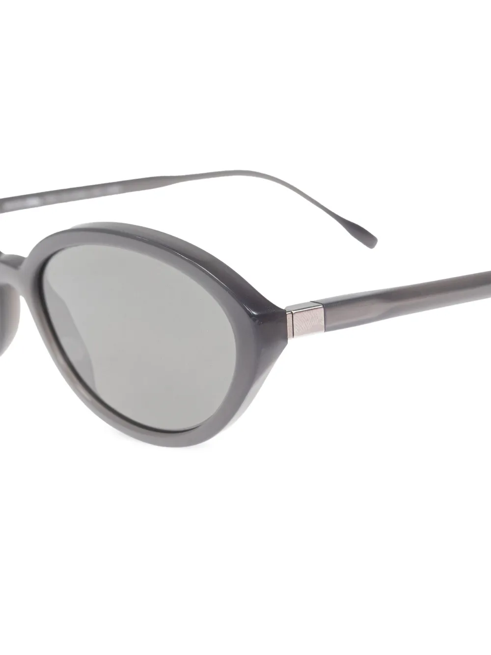 Mykita Zonnebril met ovalen montuur - Grijs