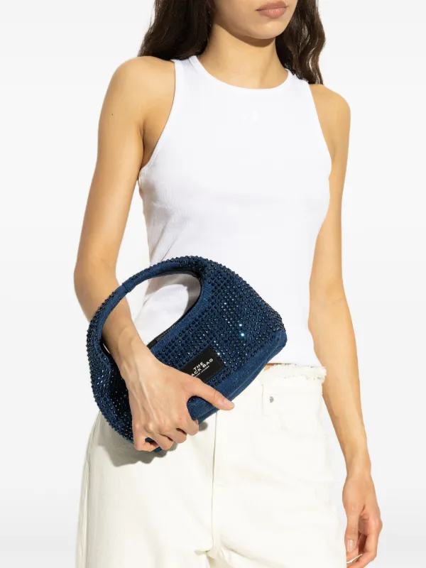 Marc Jacobs crystal-embellished Handbag | Blue | FARFETCH RO