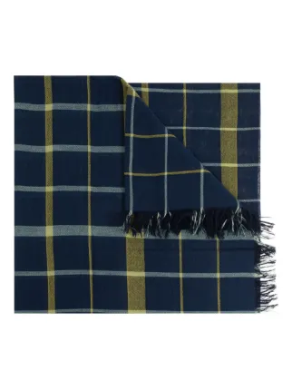Homme Plissé Issey Miyake コットン スカーフ | ブルー | FARFETCH JP