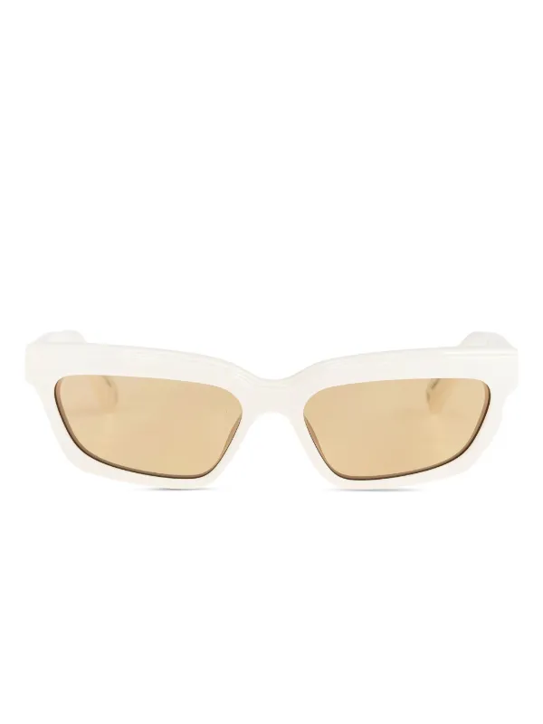 【送料&関税込】Jacquemus Square Frame Sunglasses Sunglasses Jacquemus square-frame Sunglasses | White | FARFETCH FI