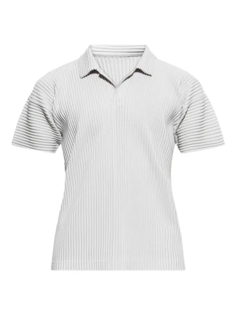 Homme Plissé Issey Miyake قميص بولو بتأثير بليسيه