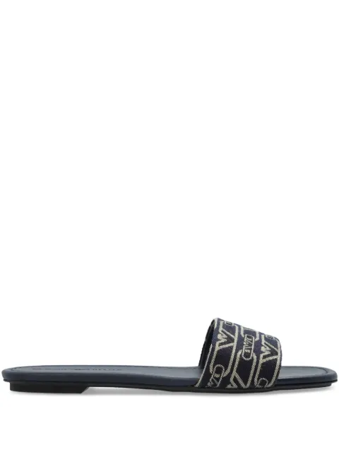 Emporio Armani monogram-jacquard sandals