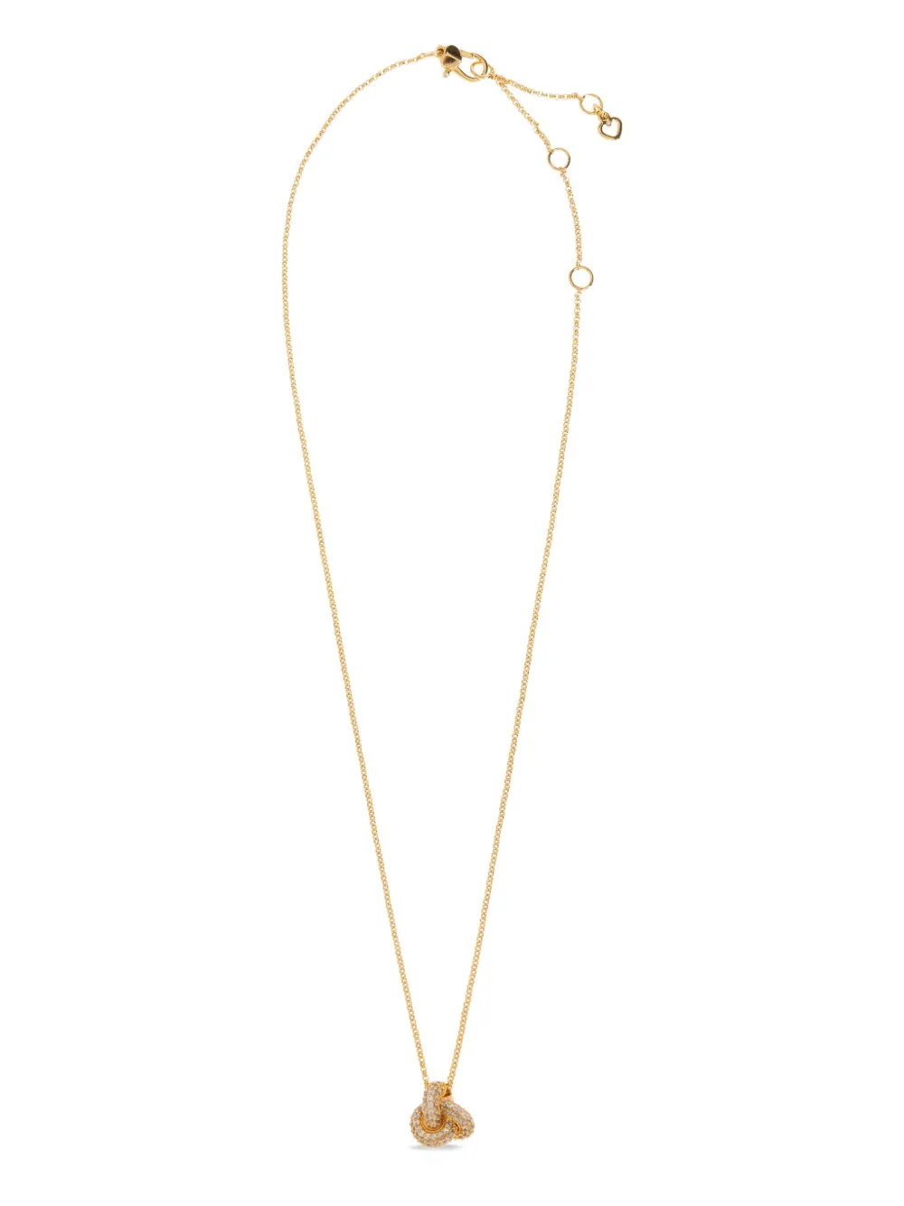 Kate Spade collar con dije de nudo | dorado | Image 1