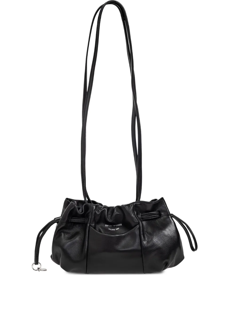Shop Emporio Armani Drawstring Mini Bag