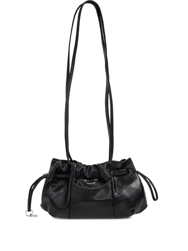 Emporio Armani Drawstring Mini Bag in Black