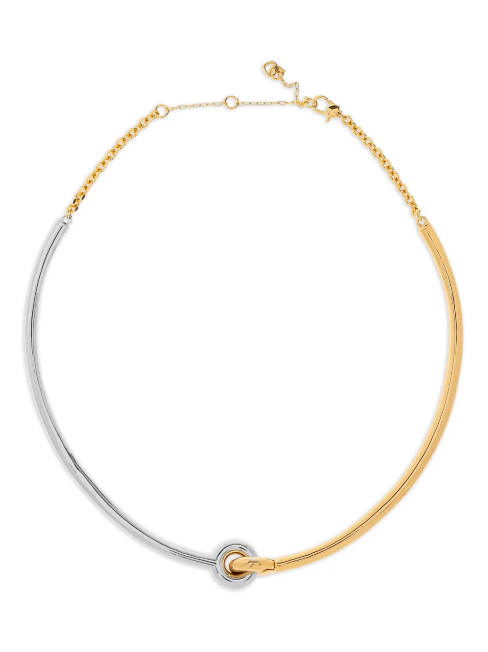 Kate Spade collar con diseño de dos tonos | dorado | Image 1