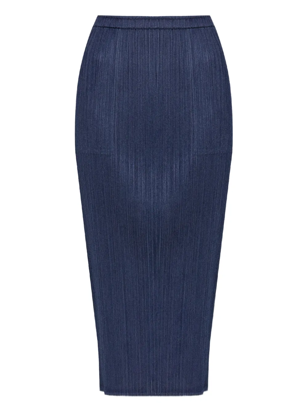 Pleats Please Issey Miyake jupe à design plissé | bleu | Image 1
