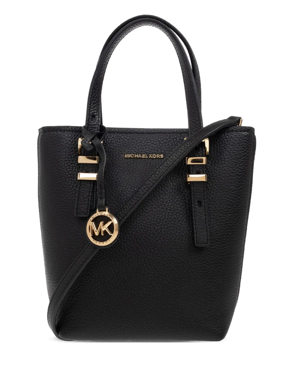 Michael Michael Kors Quinn ハンドバッグ ミニ - ブラック Michael Michael Kors Quinn ハンドバッグ ミニ - ブラック