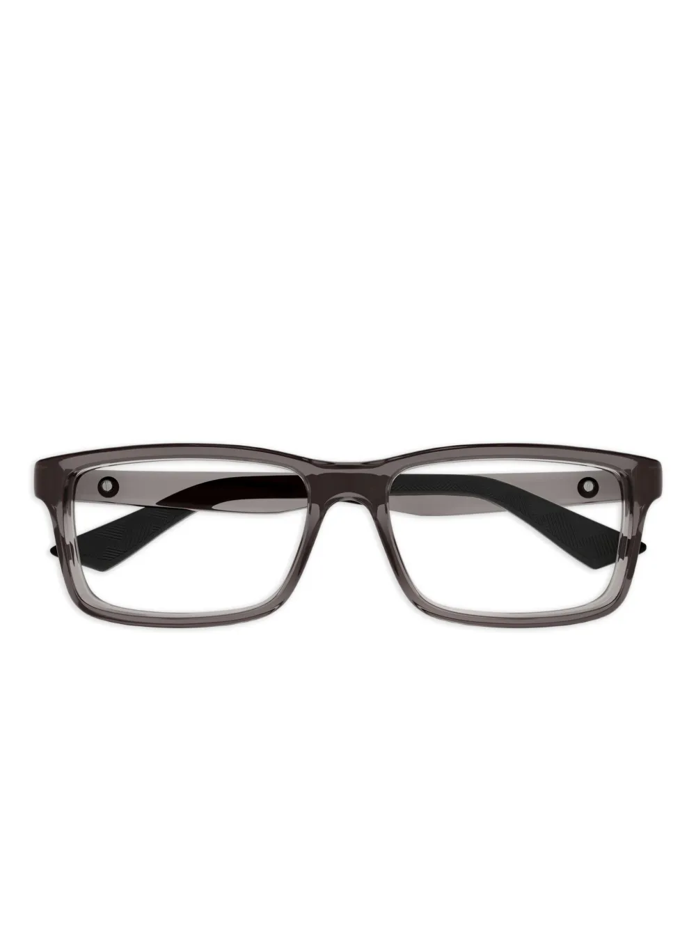 MONT BLANC EYEWEAR Occhiali rettangolari - Grigio