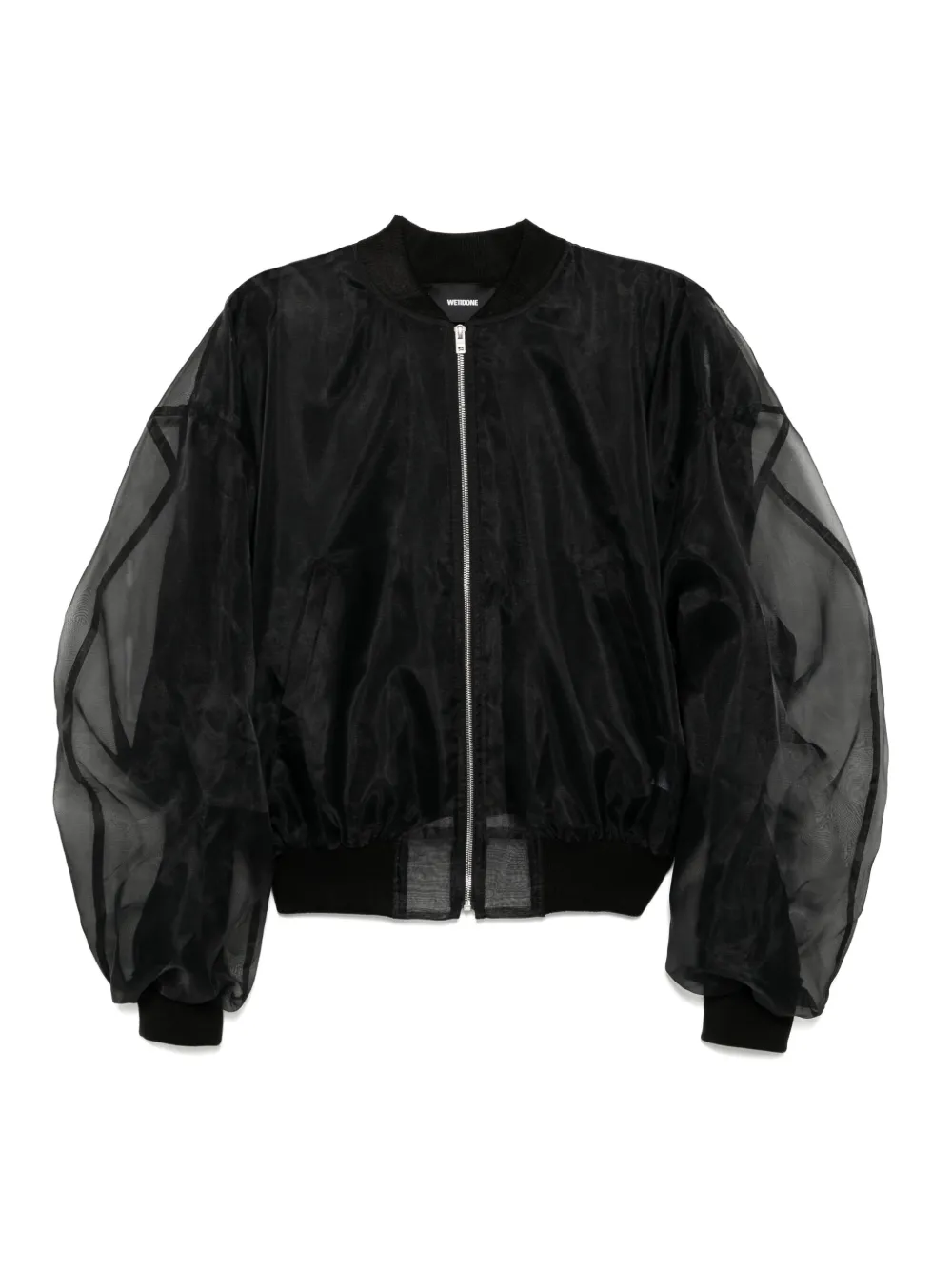We11done twisted bomber jacket | Black | Image 1