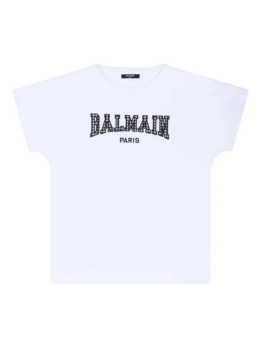 Balmain Kids T-shirt met logoprint Wit