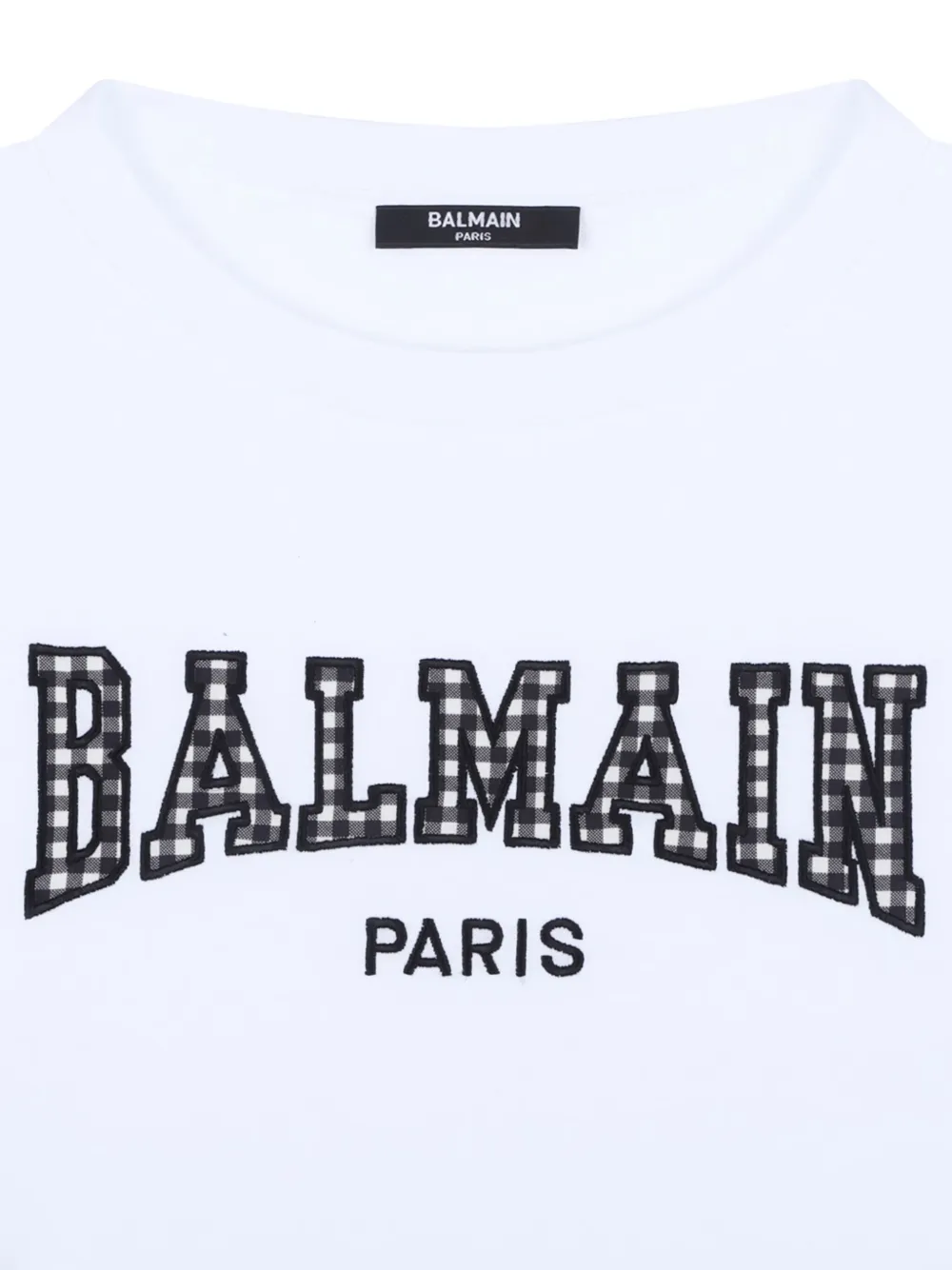 BALMAIN LOGO-PRINT T-SHIRT