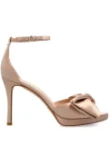 Kate Spade 100mm satin sandals - Neutrals