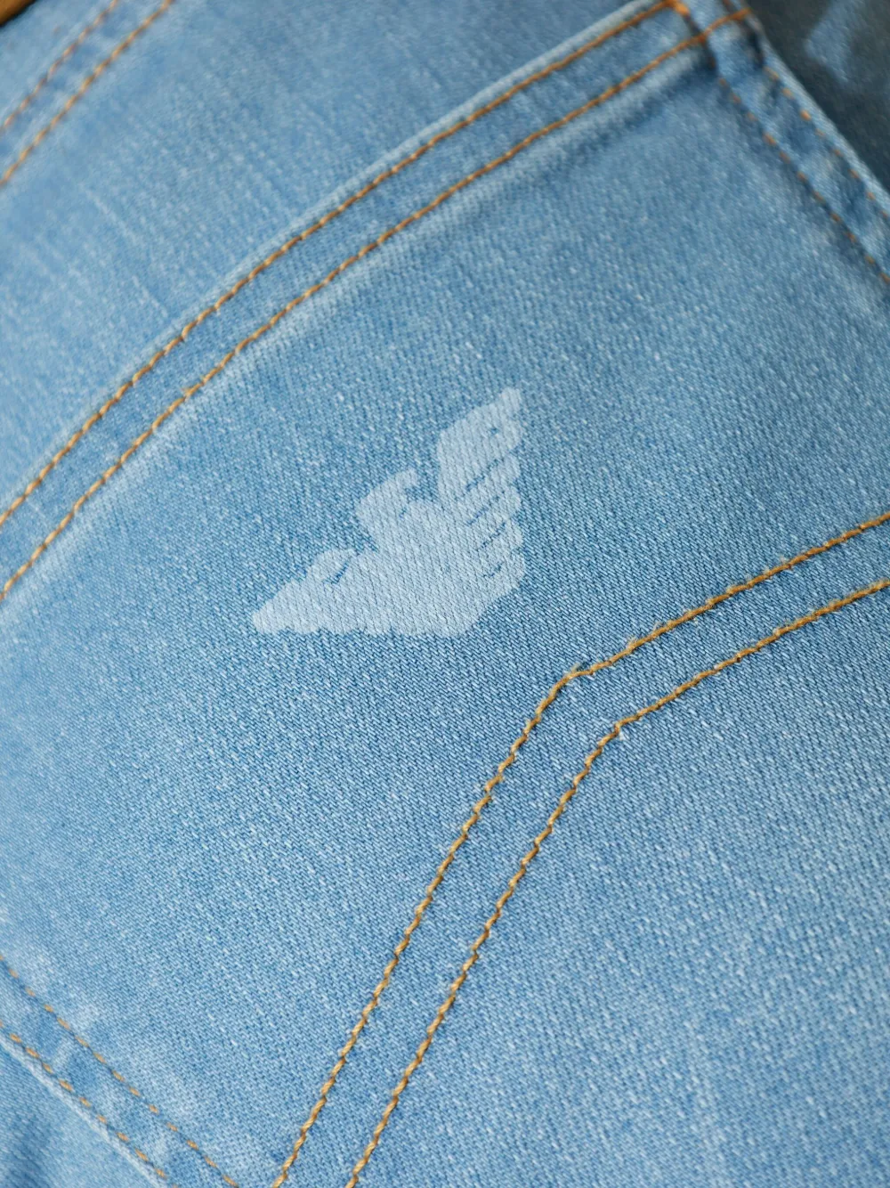Emporio Armani Flared jeans Blauw