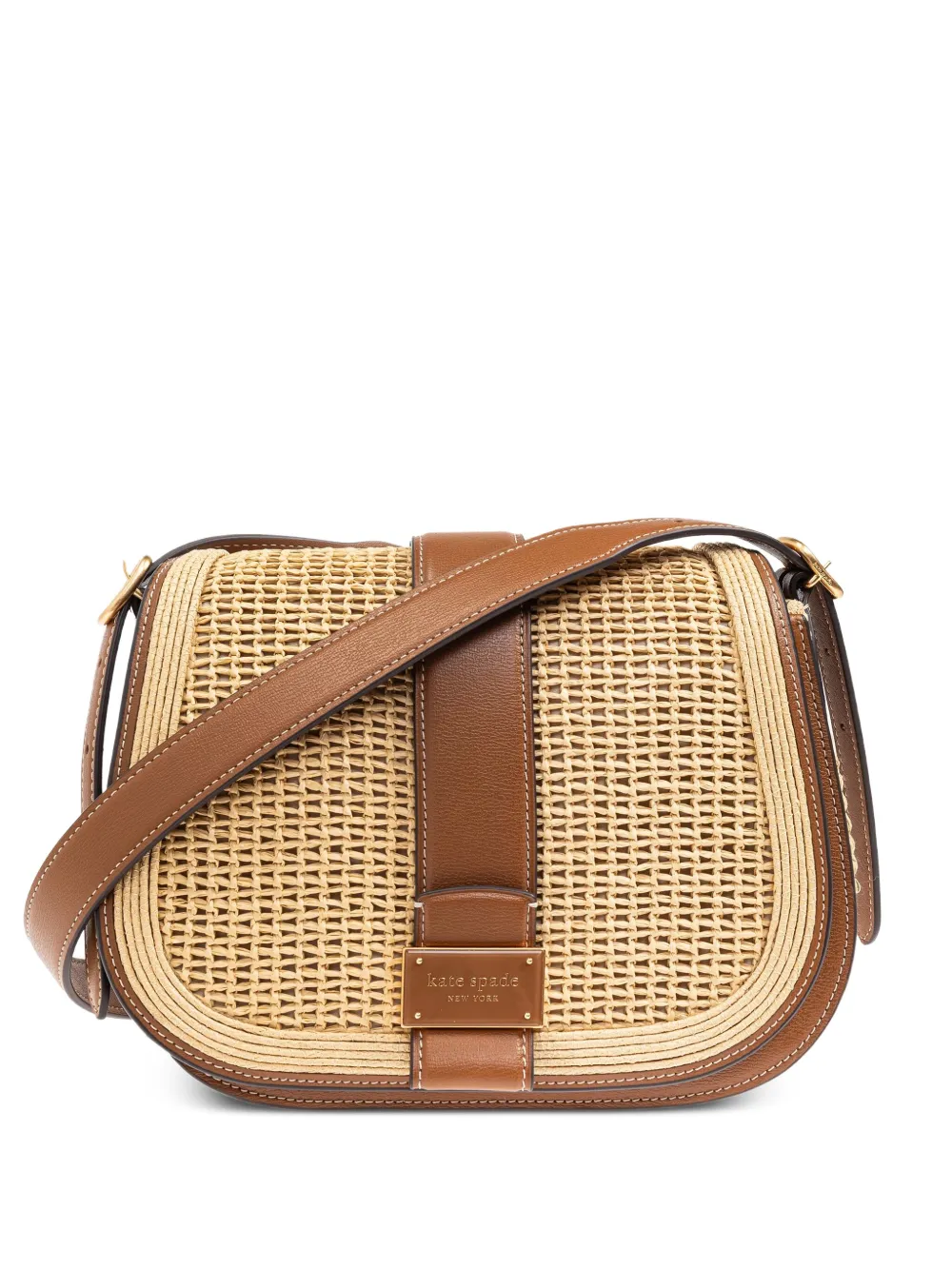 Kate Spade Nouveau サドルバッグ - ニュートラル Kate Spade Nouveau サドルバッグ - ニュートラル