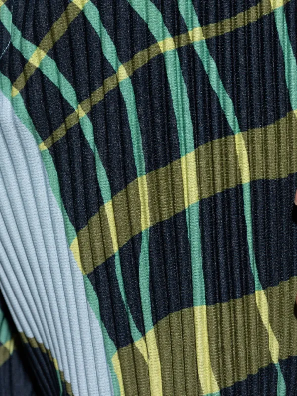 Homme Plissé Issey Miyake Windswept チェック ショートパンツ