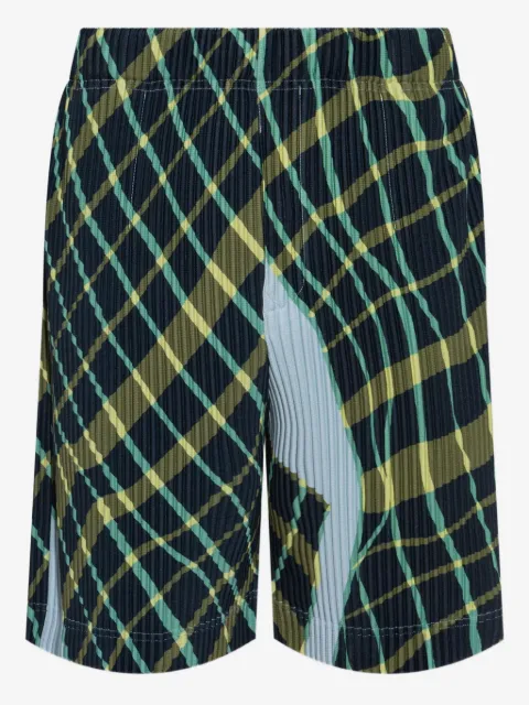 Homme Plissé Issey Miyake shorts Windswept Plaid