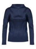 Pleats Please Issey Miyake pleated top - Blue