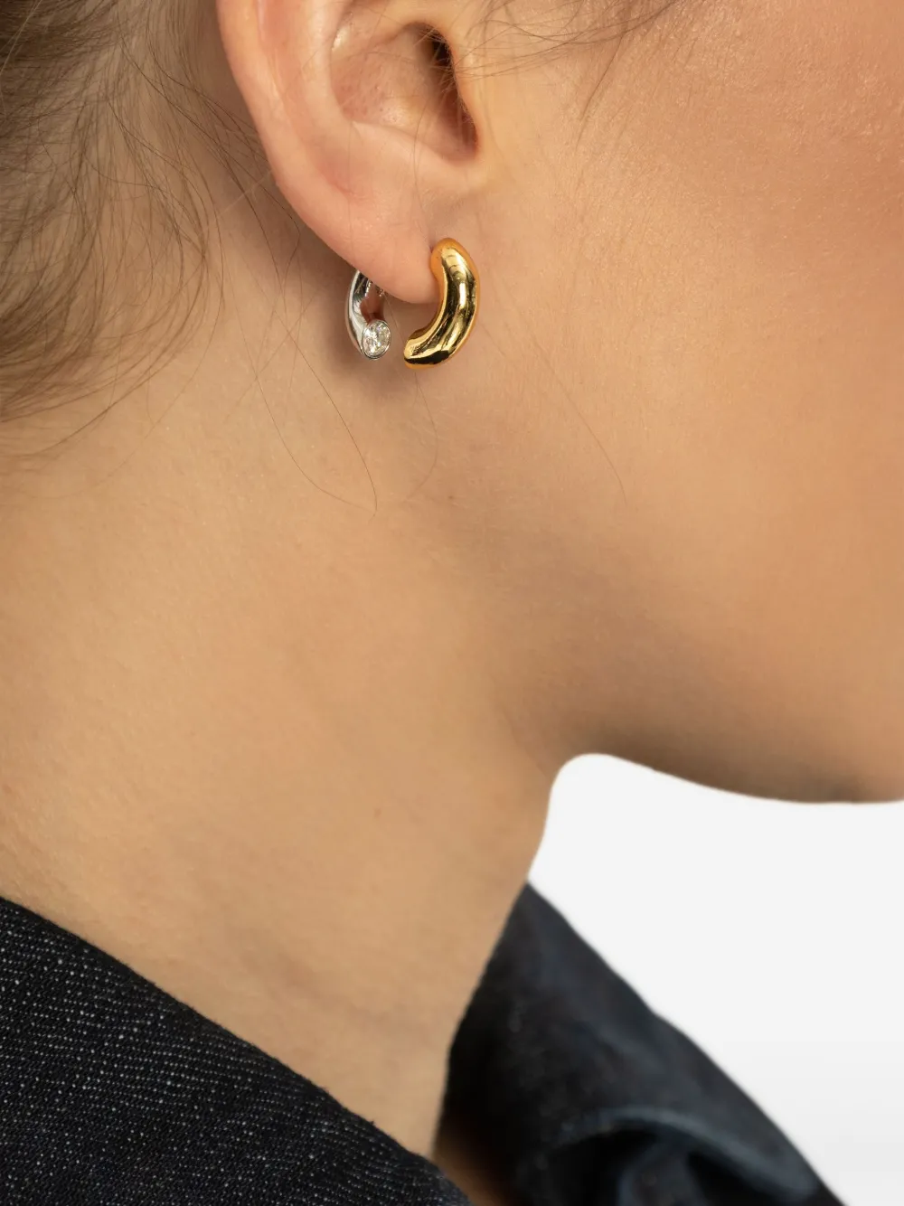 Kate Spade Messing oorbellen - Zilver