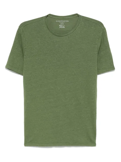 Majestic Filatures playera con cuello redondo