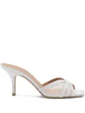 Malone Souliers 70mm Perla mules - White