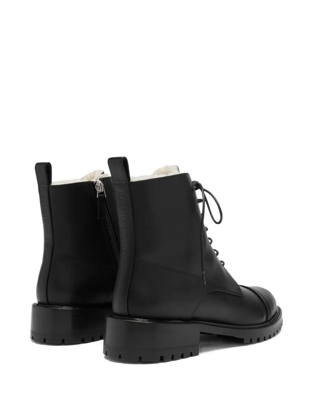 Malone Souliers Miller combat boots Black