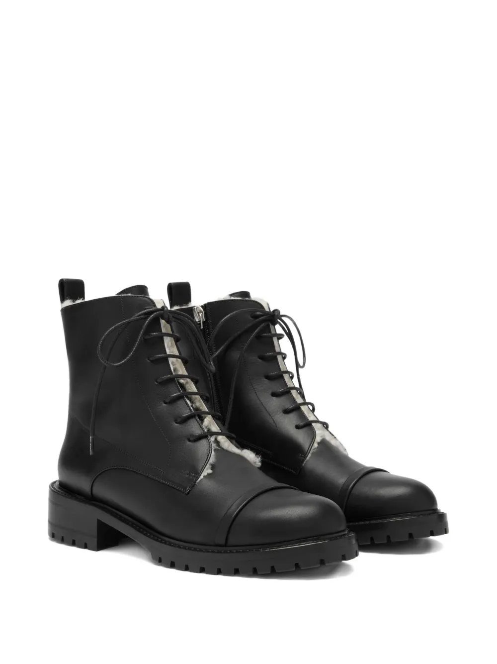 Malone Souliers Miller combat boots Black