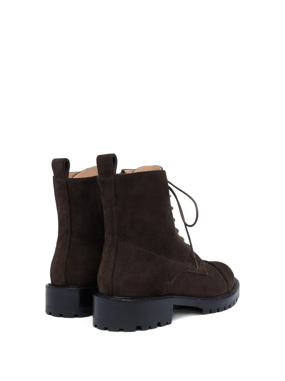 Malone Souliers Miller combat boots Brown
