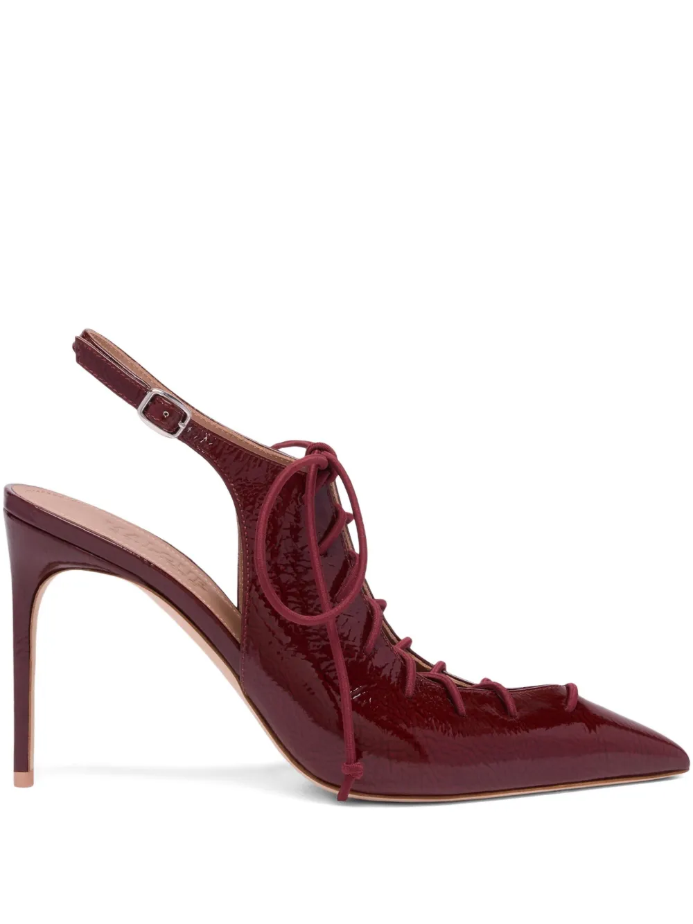 Malone Souliers 90mm Alia pumps Red