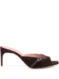 Malone Souliers 70mm Francine mules - Brown
