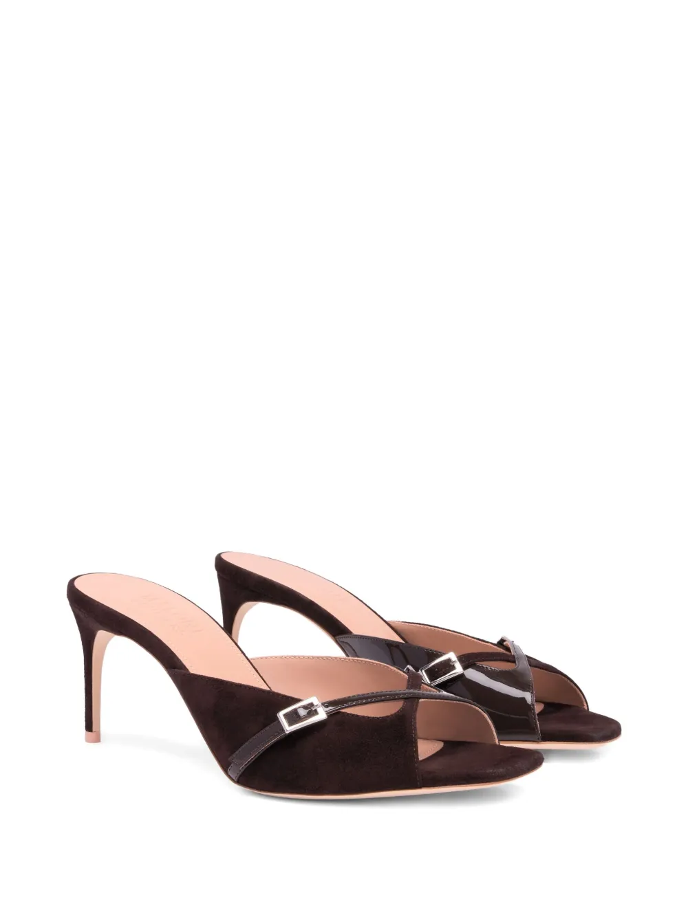 Malone Souliers 70mm Francine mules Brown