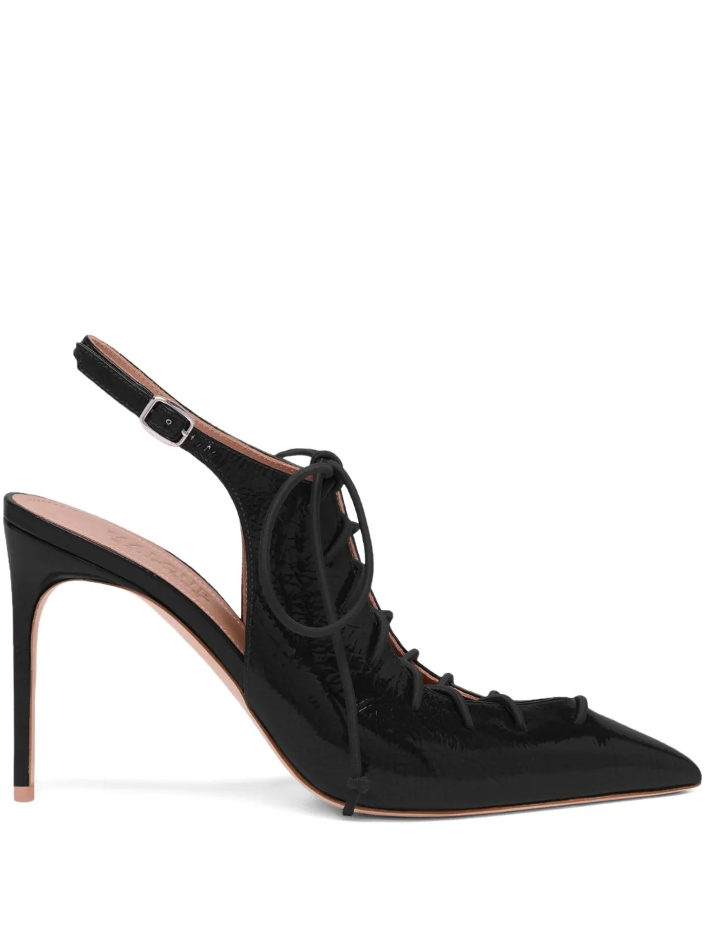 Malone Souliers 90mm Alia slingback pumps Black