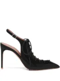 Malone Souliers 90mm Alia slingback pumps - Black